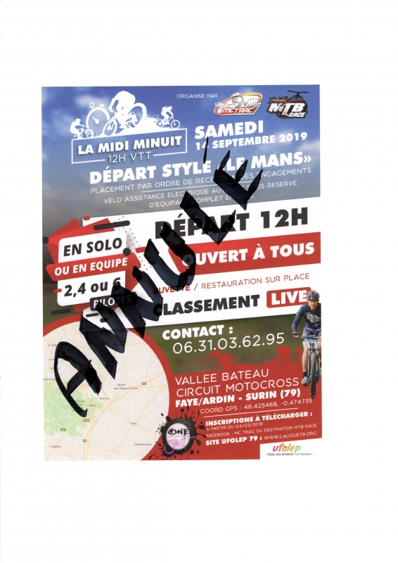 FAYE SUR ARDIN (79) - La midi minuit - samedi 14 septembre 2019 Tract_57401