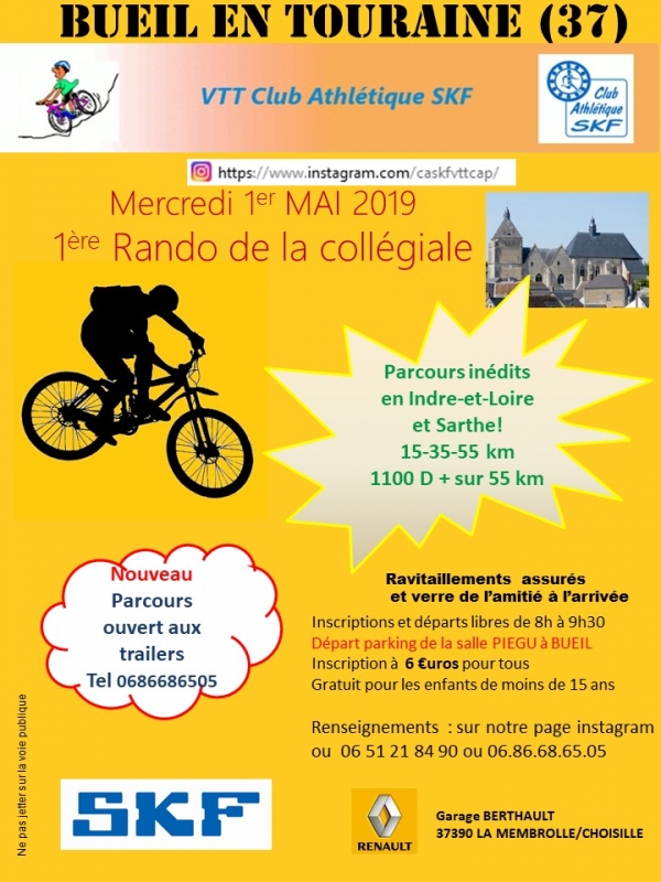 BUEIL EN TOURAINE (37) - La Collégiale - mercredi 1er mai 2019 Tract_59988