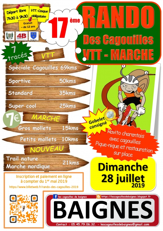 BAIGNES SAINTE RADEGONDE (16) - dimanche 28 juillet 2019 Tract_60177