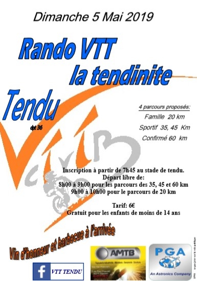 TENDU (36) - La tendinite - dimanche 5 mai 2019 Tract_60362