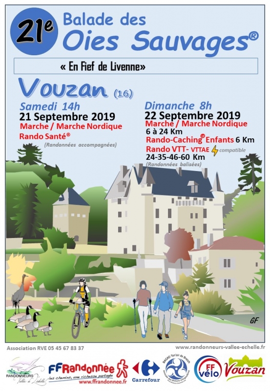 VOUZAN (16) - Balade des oies sauvages - dimanche 22 septembre 2019 Tract_60770