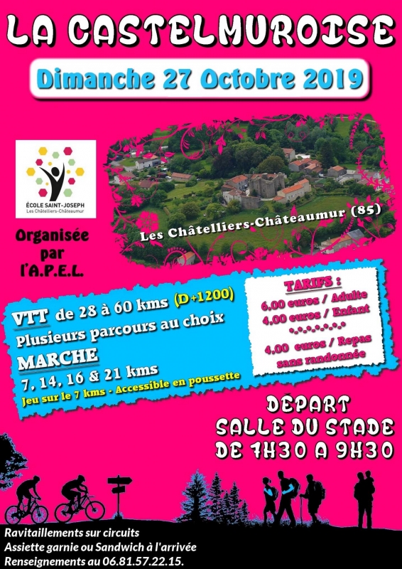 LES CHATELLIERS CHATEAUMUR (85) dimanche 27 octobre 2019  Tract_61322