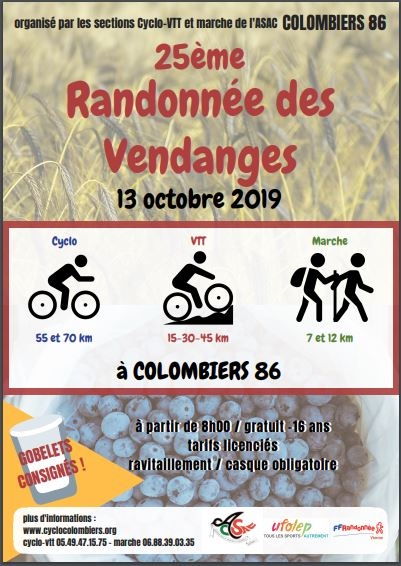 COLOMBIERS (86) - dimanche 13 octobre 2019 Tract_61622