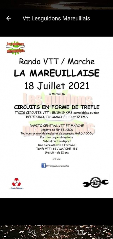 MAREUIL (16) - Dimanche 18 juillet 2021 Tract_66348