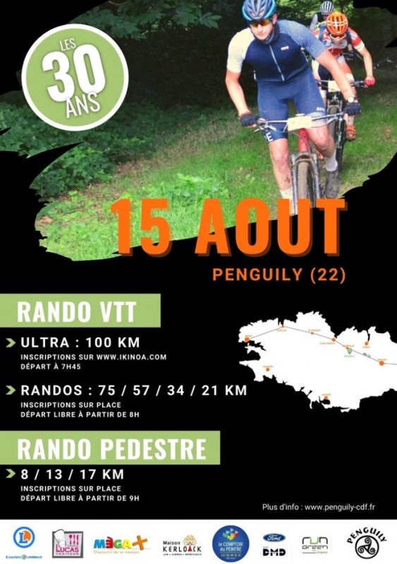 Flyer randovtt30penguily, le 15/8/2023 (Ref. 77526)